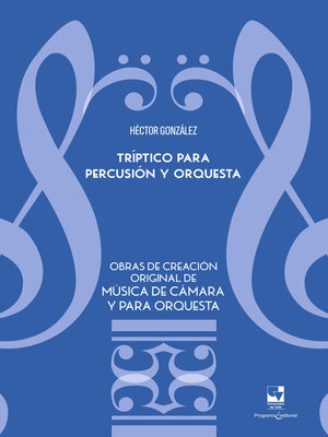 cover image of Tríptico para percusión y orquesta